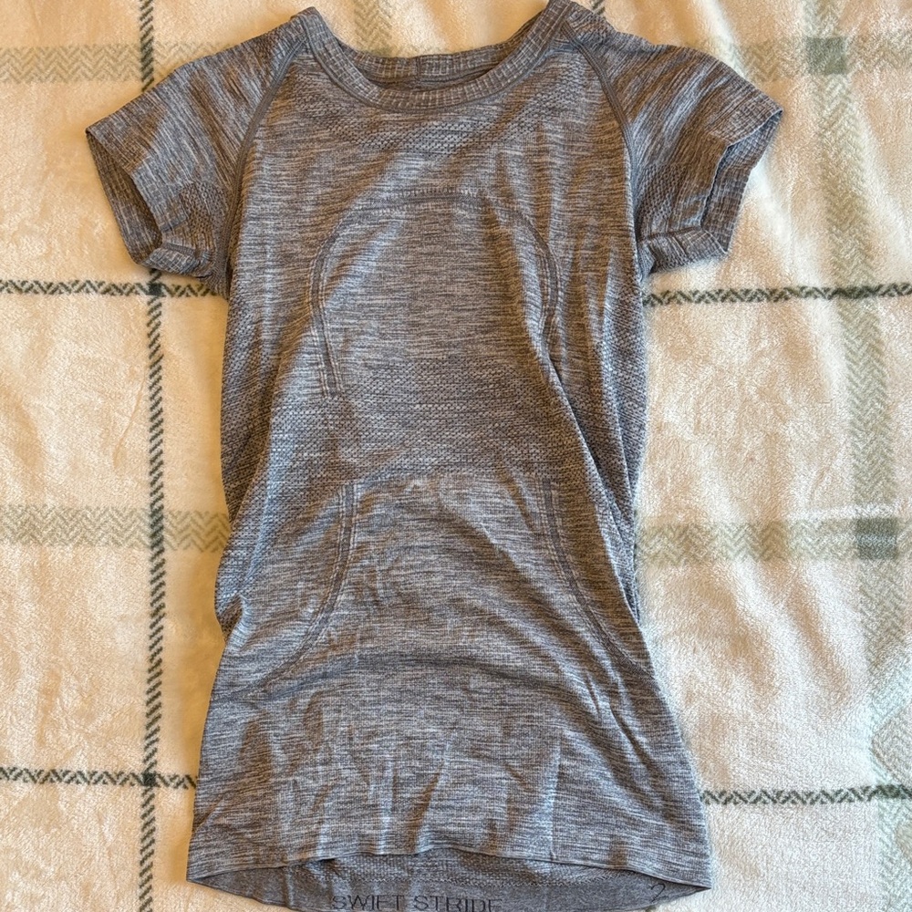 Lululemon Grey Short-sleeve Swiftly Tech
